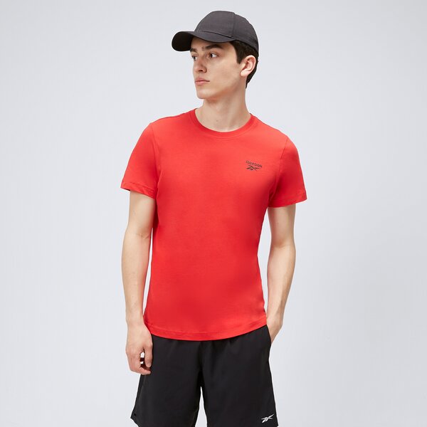 Koszulka męska REEBOK T-SHIRT RI LEFT CHEST LOGO il3697 kolor czerwony