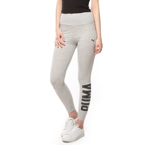 Spodnie dresowe damskie PUMA SPODNIE STYLE SWAGGER 83686104 kolor szary