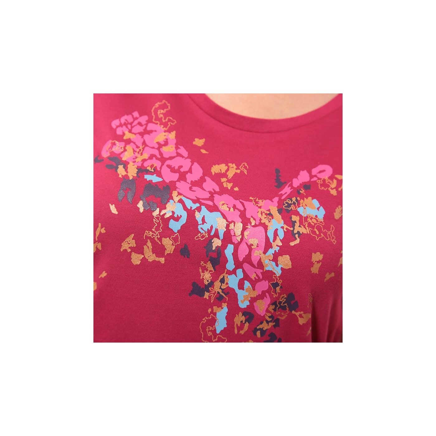 Koszulka damska PUMA T-SHIRT FUN GRAPHIC TEE 82992610 kolor różowy