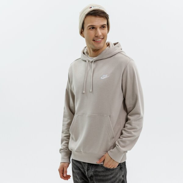 Bluza męska NIKE BLUZA SPORTSWEAR CLUB cz7857-236 kolor beżowy