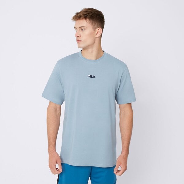 Koszulka męska FILA T-SHIRT HYATT ss24spm143933 kolor niebieski