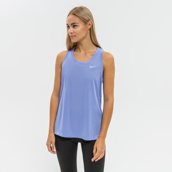 Top damski NIKE TANK W NK DF LEG RACEBACK dj1757-569 kolor niebieski