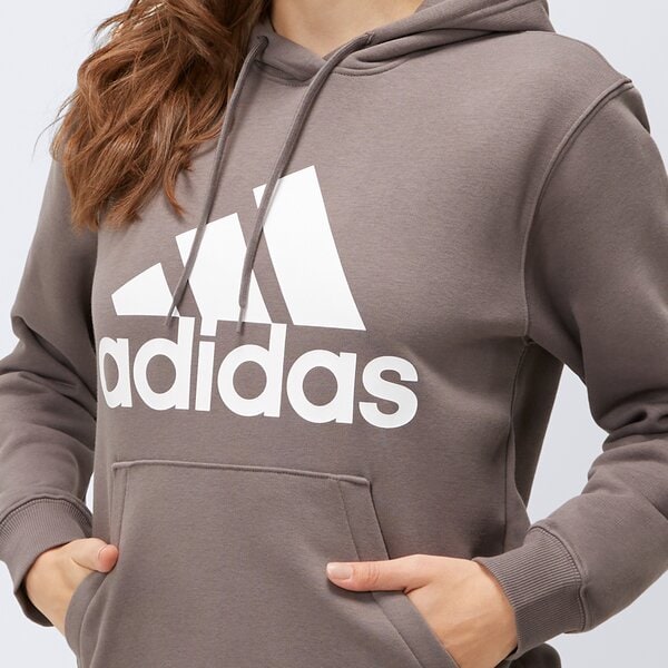 Bluza damska ADIDAS BLUZA Z KAPTUREM W BL FL R HD ir9333 kolor brązowy