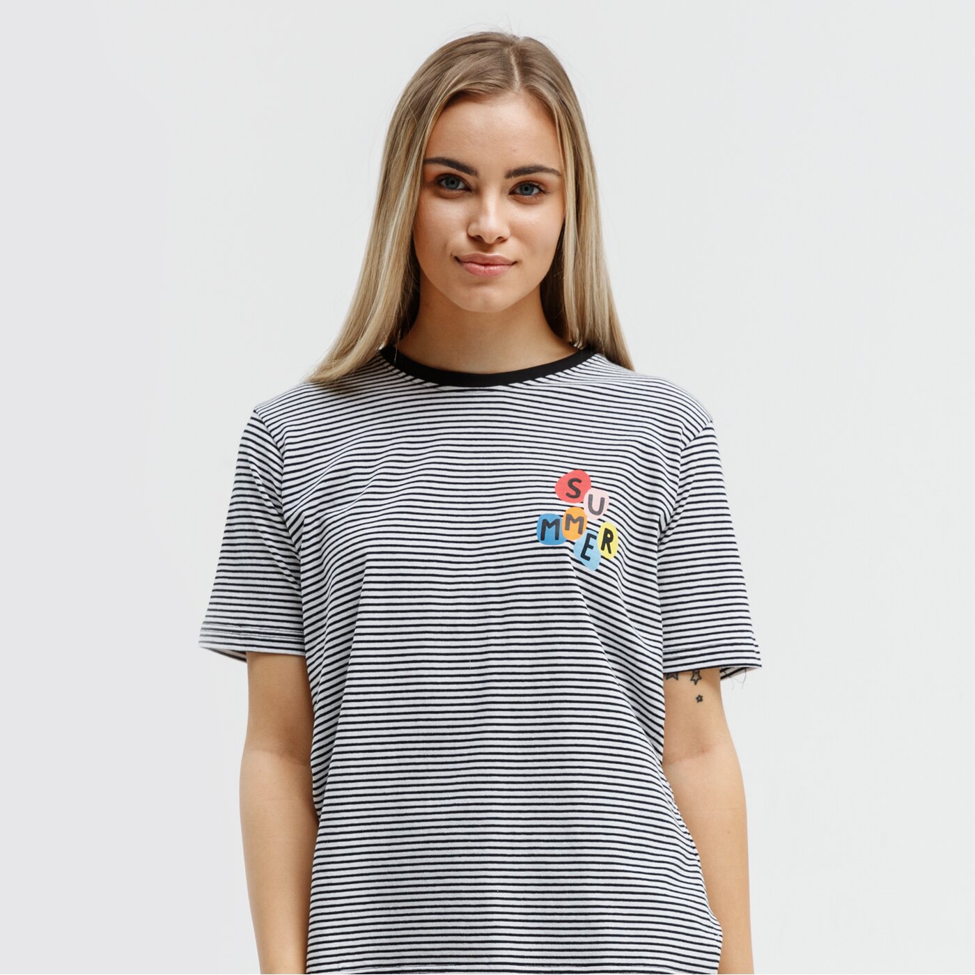 Koszulka damska UP8 T-SHIRT ANTONINA up121tsd26001 kolor granatowy