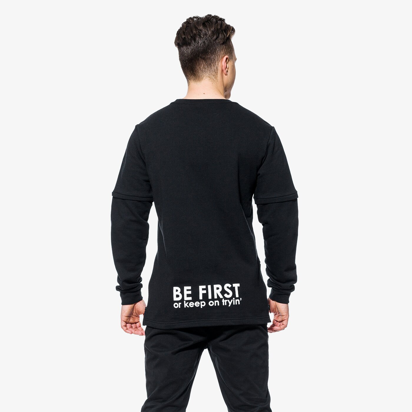 Bluza męska UMBRO BLUZA BAT ul18blm09001 kolor czarny