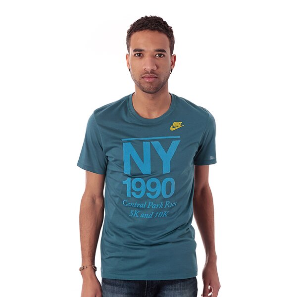 Koszulka męska NIKE T-SHIRT GLORY TOP NY 617867352 kolor zielony