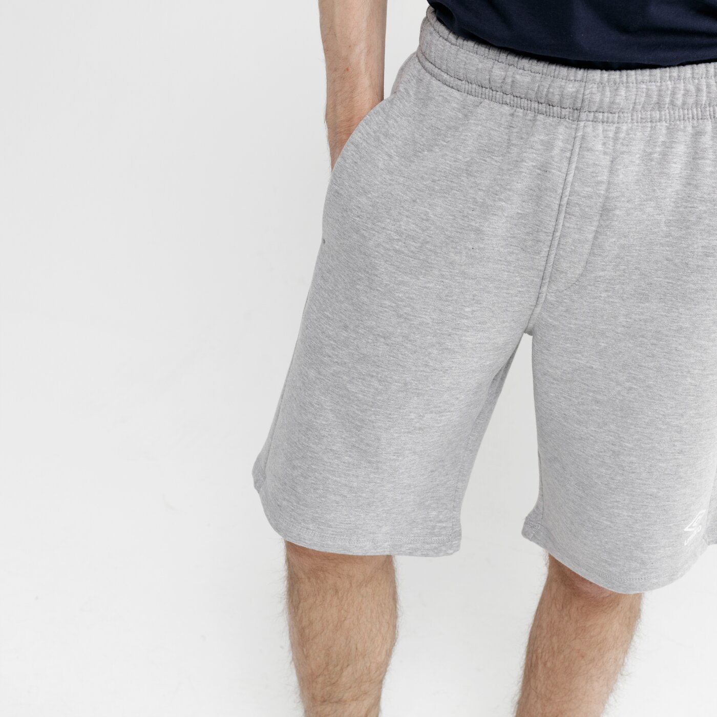 Spodenki męskie UMBRO SZORTY FW FLEECE 65362u-263 kolor szary