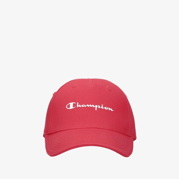 Czapka z daszkiem damska CHAMPION CZAPKA BASEBALL CAP 804470rs046 kolor czerwony