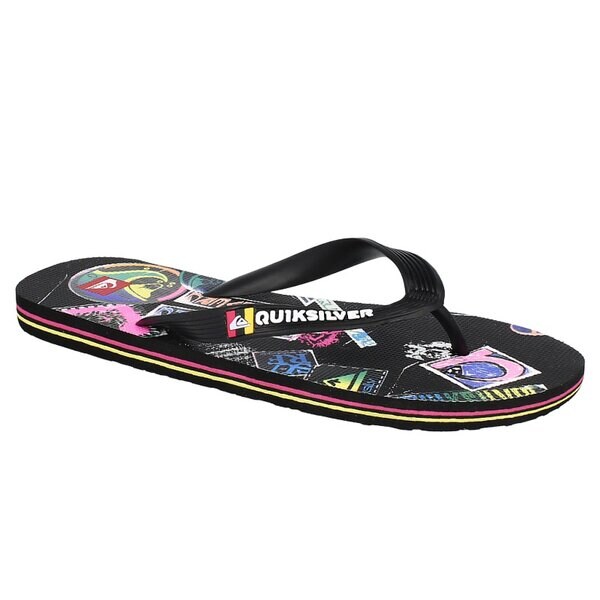 Klapki męskie QUIKSILVER MOLOKAI SCREENLINE  krmsl063bbxs kolor czarny