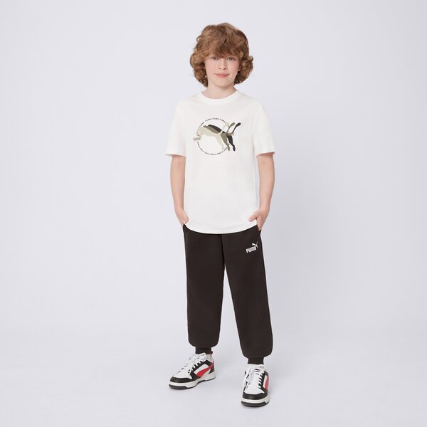 Spodnie dziecięce PUMA SPODNIE ESS NO. 1 LOGO TR PS 684914 01 kolor czarny