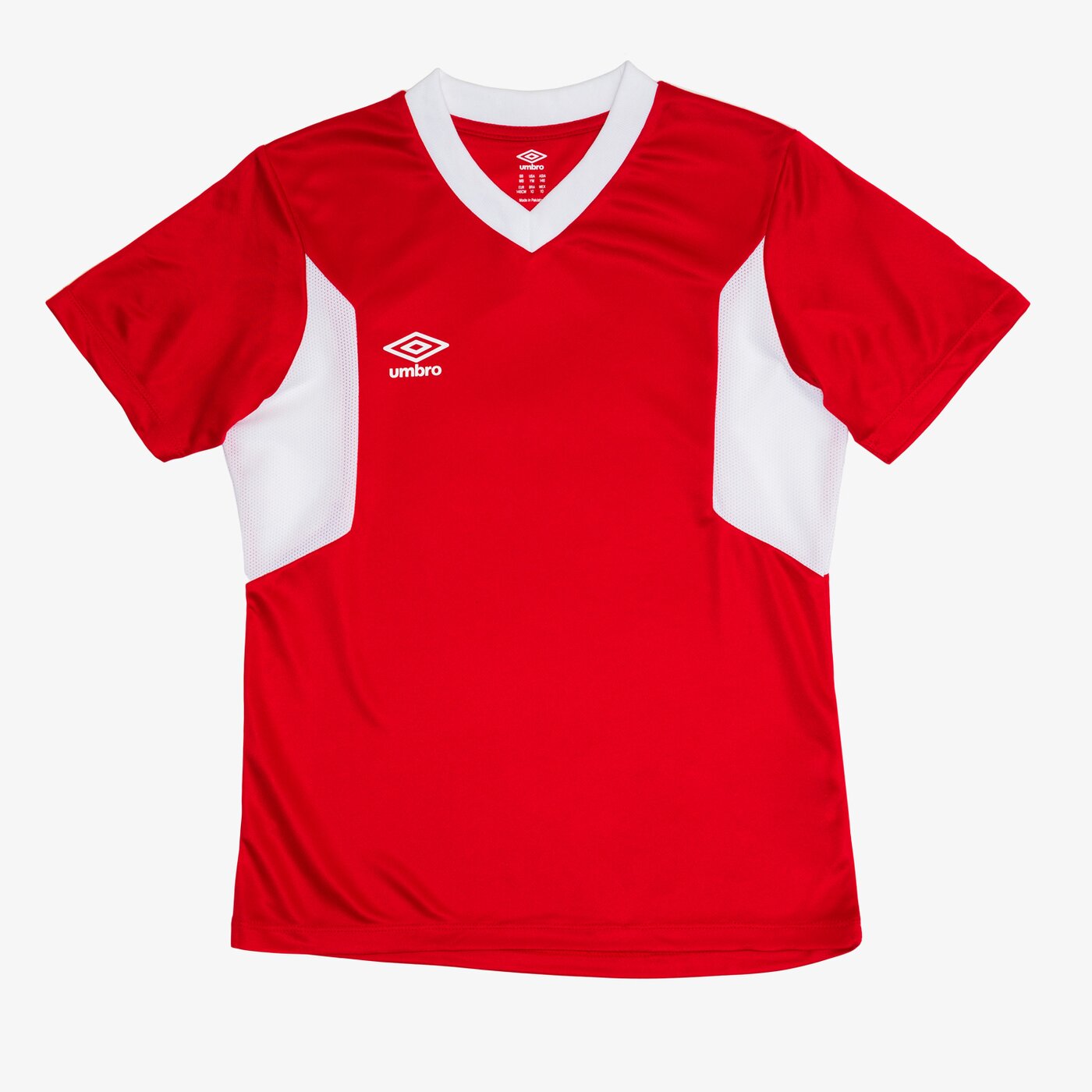 Koszulka dziecięca UMBRO T-SHIRT SS SQUAD JERSEY - JNR 64838u-a54 kolor czerwony