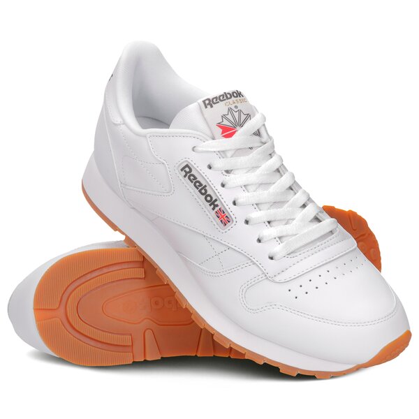 Buty sportowe męskie REEBOK CLASSIC LTHR M  49799 kolor biały