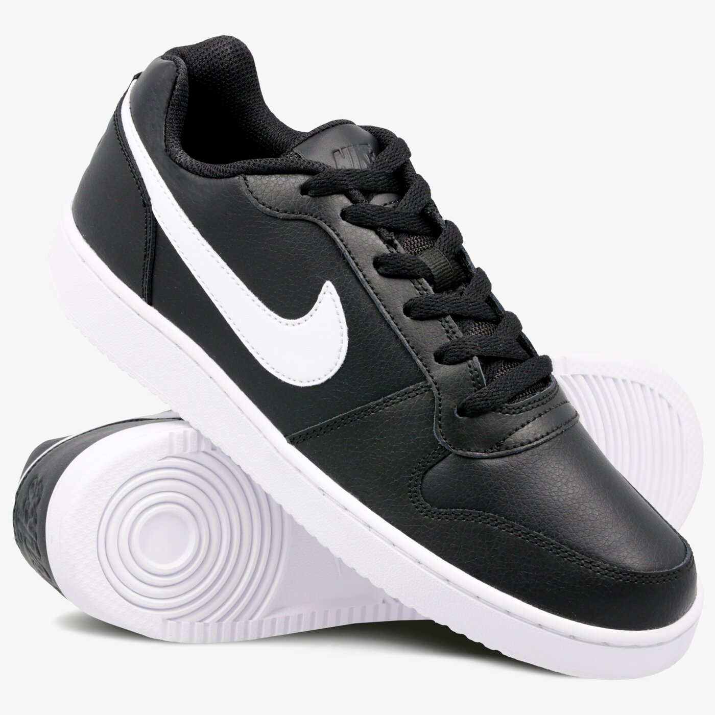 Buty sportowe męskie NIKE EBERNON LOW aq1775-002 kolor czarny