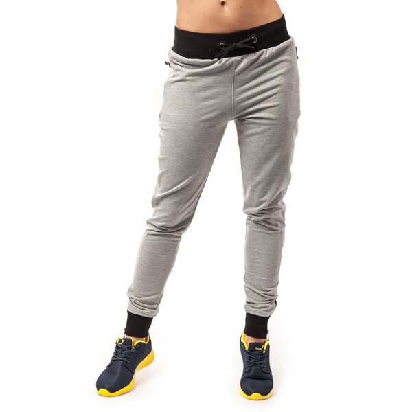 Spodnie dresowe damskie LOTTO SPODNIE SUMI lo15spd06001 kolor szary