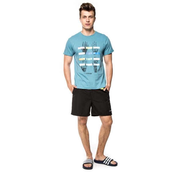 Koszulka męska LOTTO T-SHIRT MUNA lo16tsmpr063 kolor niebieski