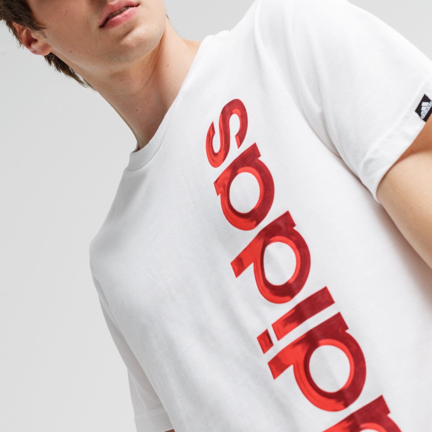 Koszulka męska ADIDAS T-SHIRT M HYPRL VRTLG T gd5912 kolor biały