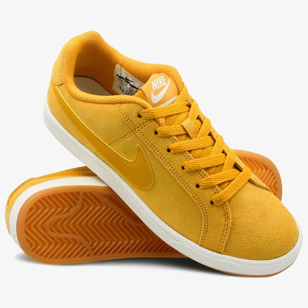 Buty sportowe damskie NIKE WMNS COURT ROYALE SUEDE 916795-700 kolor żółty