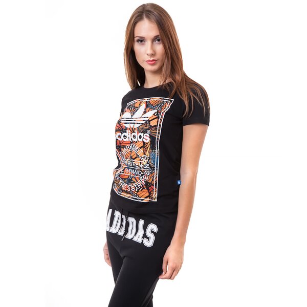 Koszulka damska ADIDAS T-SHIRT BF PRINT TEE m30300 kolor czarny