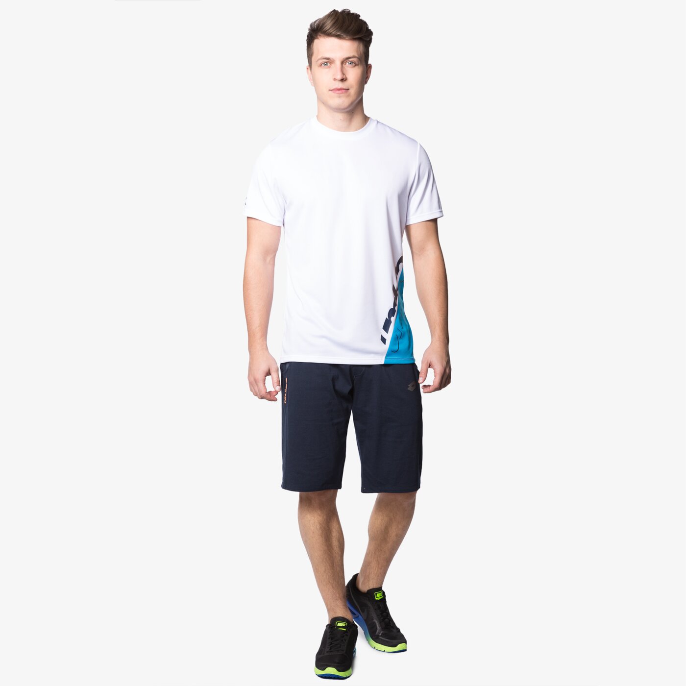 Koszulka męska UMBRO T-SHIRT VELOCE TRAINING JERSEY 64448ueml kolor biały