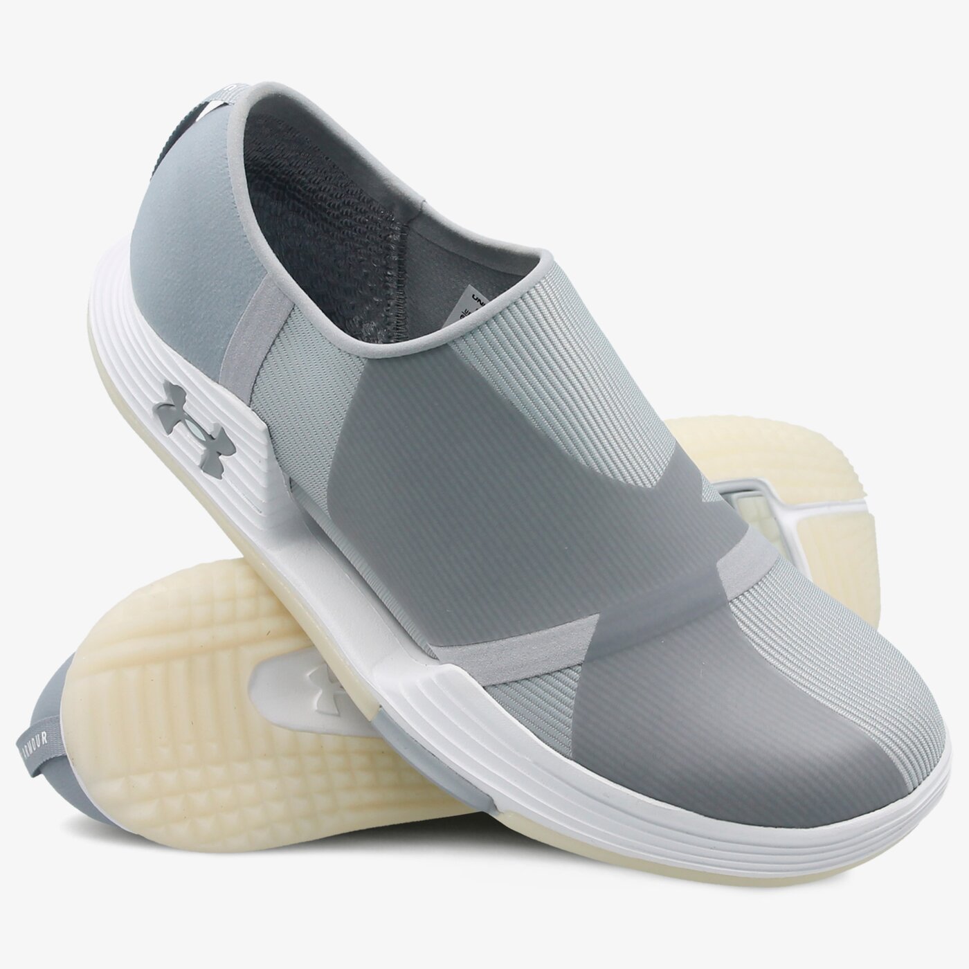 Buty treningowe damskie UNDER ARMOUR UA W SPEEDFORM AMP 2.0 SLIP 3000258100 kolor szary