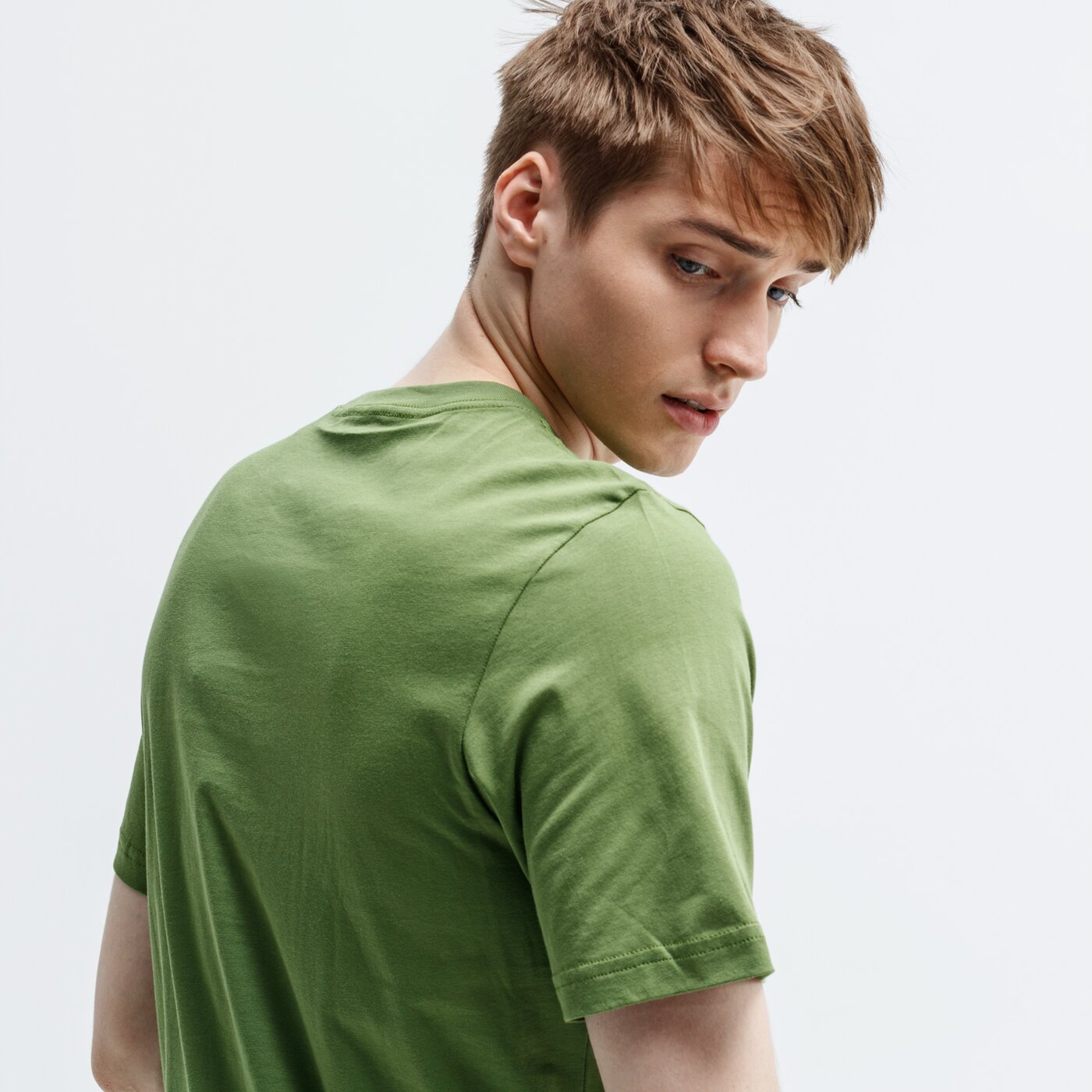 Koszulka męska ADIDAS T-SHIRT SS E LIN ei9823 kolor zielony