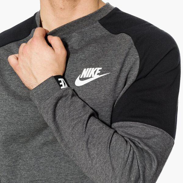 Bluza męska NIKE BLUZA M NSW AV15 CRW FLC 861744-073 kolor szary