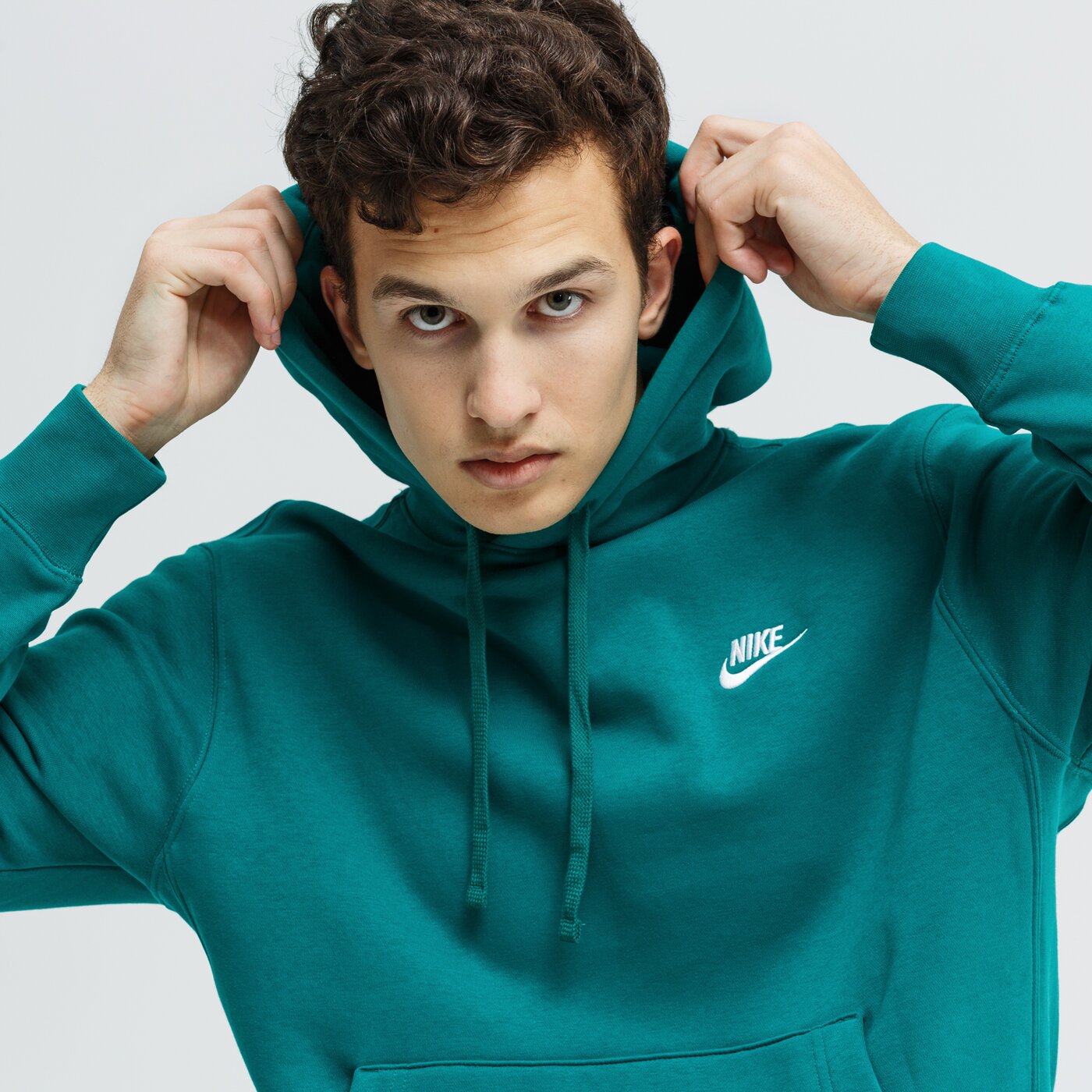 Bluza męska NIKE BLUZA M NSW CLUB PO BB bv2654-340 kolor zielony