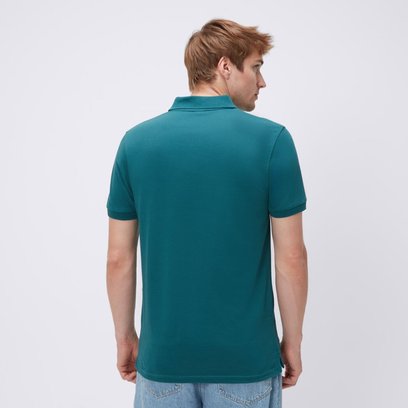 Koszulka polo męska REEBOK POLO BLAZE EMBROIDERED SS 100239708 kolor zielony