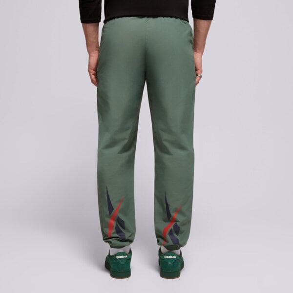 Spodnie dresowe męskie REEBOK SPODNIE CL F FR TRACKPANT 100206049 kolor zielony