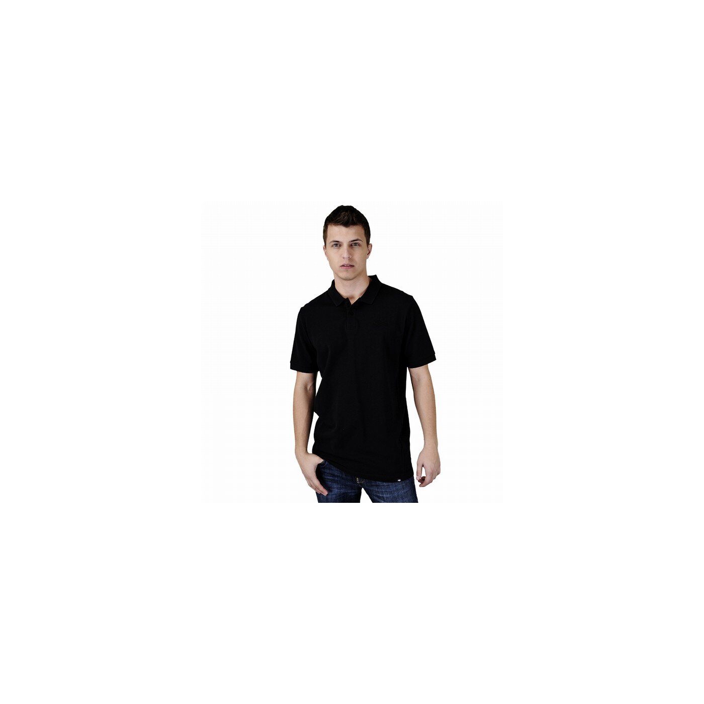 Koszulka polo męska UMBRO POLO PIQUE 60925u060 kolor czarny