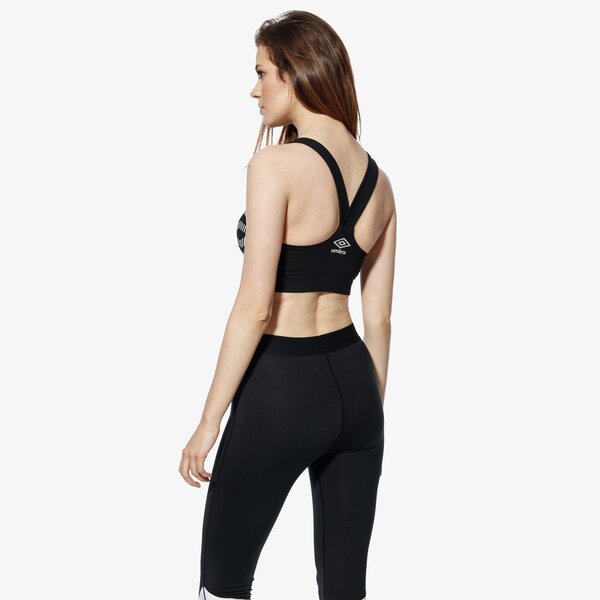 Top damski UMBRO BRA CLAY ul18top05001 kolor czarny