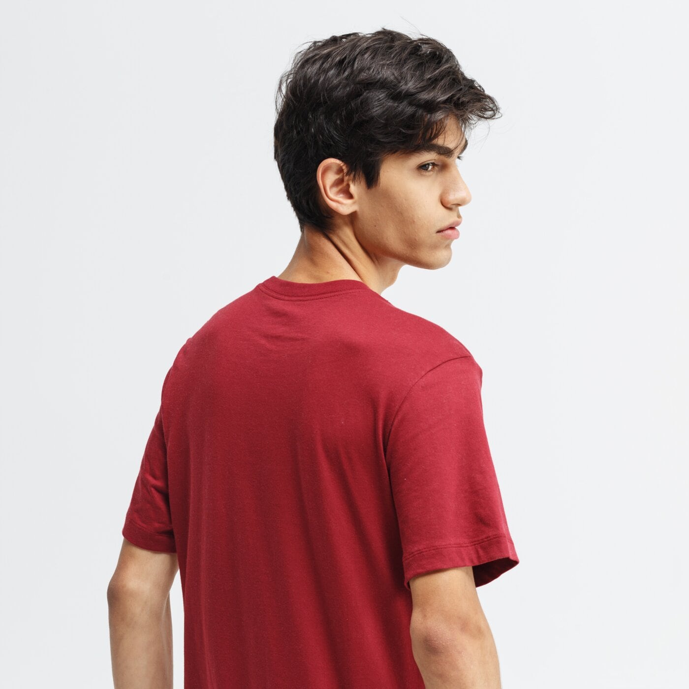 Koszulka męska NIKE T-SHIRT SPORTSWEAR CLUB ar4997-677 kolor bordowy