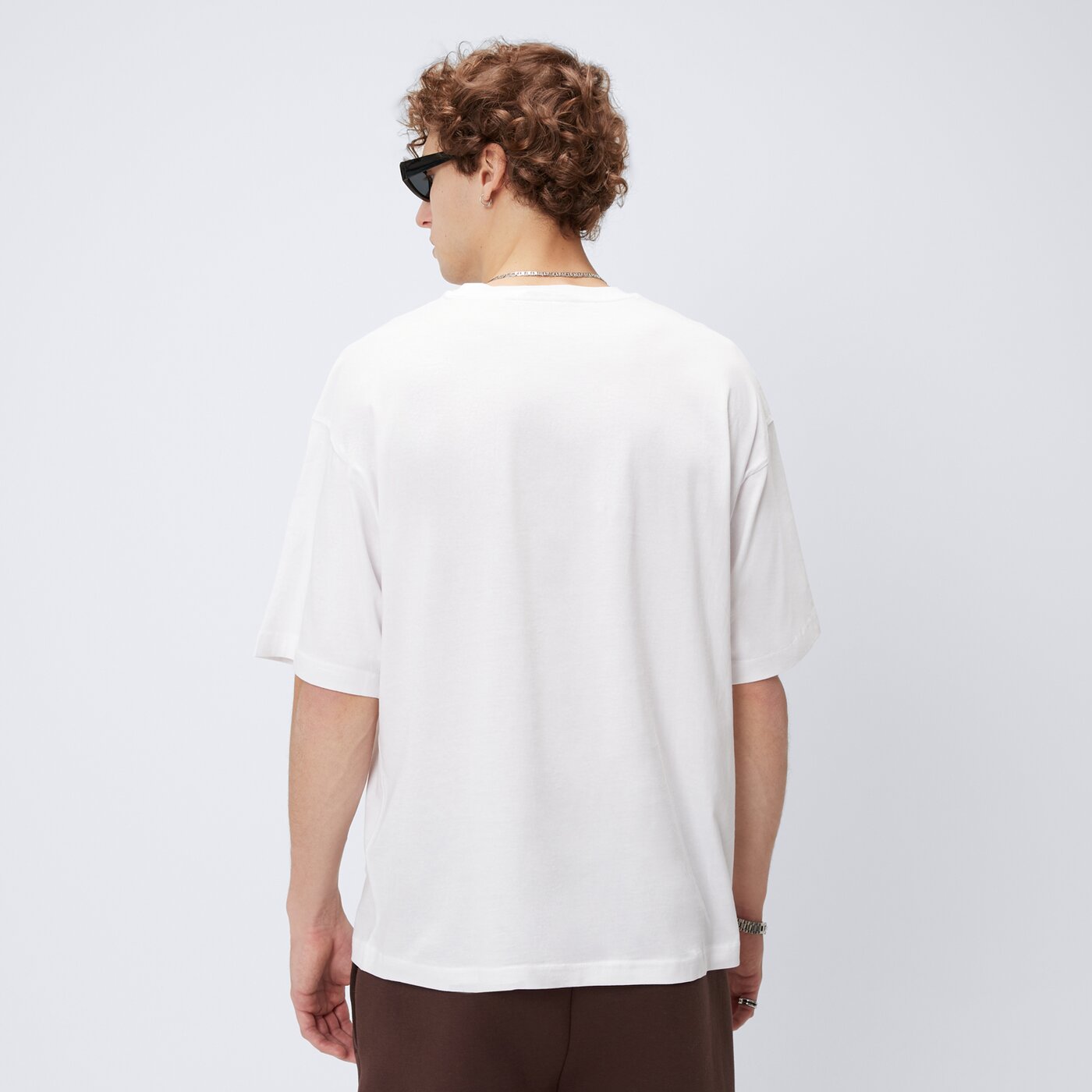 Koszulka męska CHAMPION T-SHIRT CREWNECK T-SHIRT 219847ww001 kolor biały