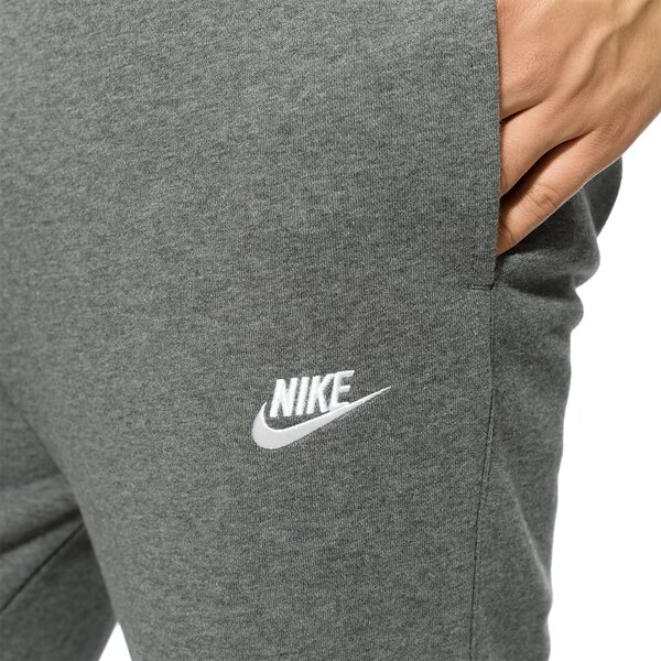 Spodnie dresowe męskie NIKE SPODNIE M NSW PANT CF FT CLUB 806676-071 kolor szary
