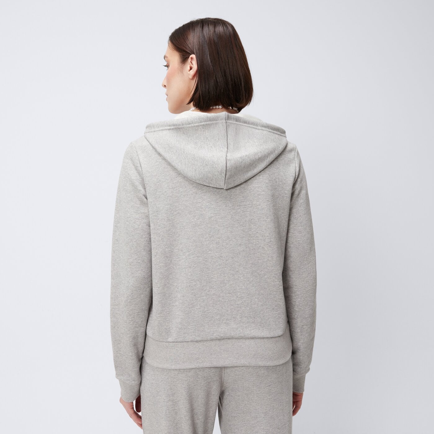 Bluza damska REEBOK BLUZA ROZPINANA Z KAPTUREM RI SL FRENCH TERRY FZ 100071708 kolor szary