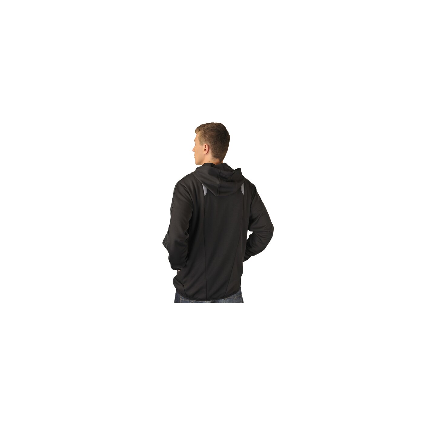 Bluza męska ADIDAS BLUZA   CLIMA365 FULLZIP HOOD v36274 kolor czarny