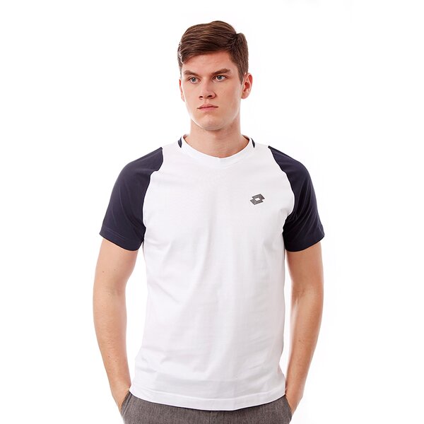 Koszulka męska LOTTO T-SHIRT TYLER q8978 kolor biały