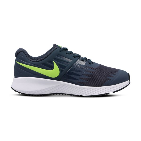 Buty do biegania dla dzieci NIKE STAR RUNNER BG 907254404 kolor granatowy