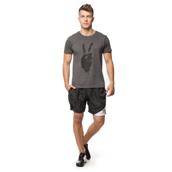 Koszulka męska LOTTO T-SHIRT DORETE lo35tsm08001 kolor szary