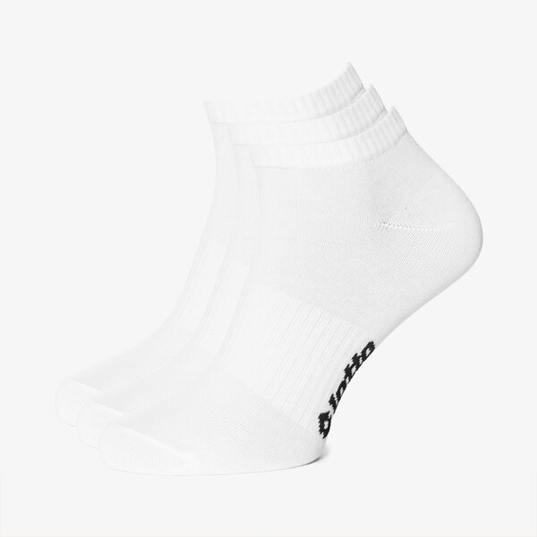 Skarpetki damskie LOTTO SKARPETY SNEAKER 3PK WHT lo18mz100202 kolor biały
