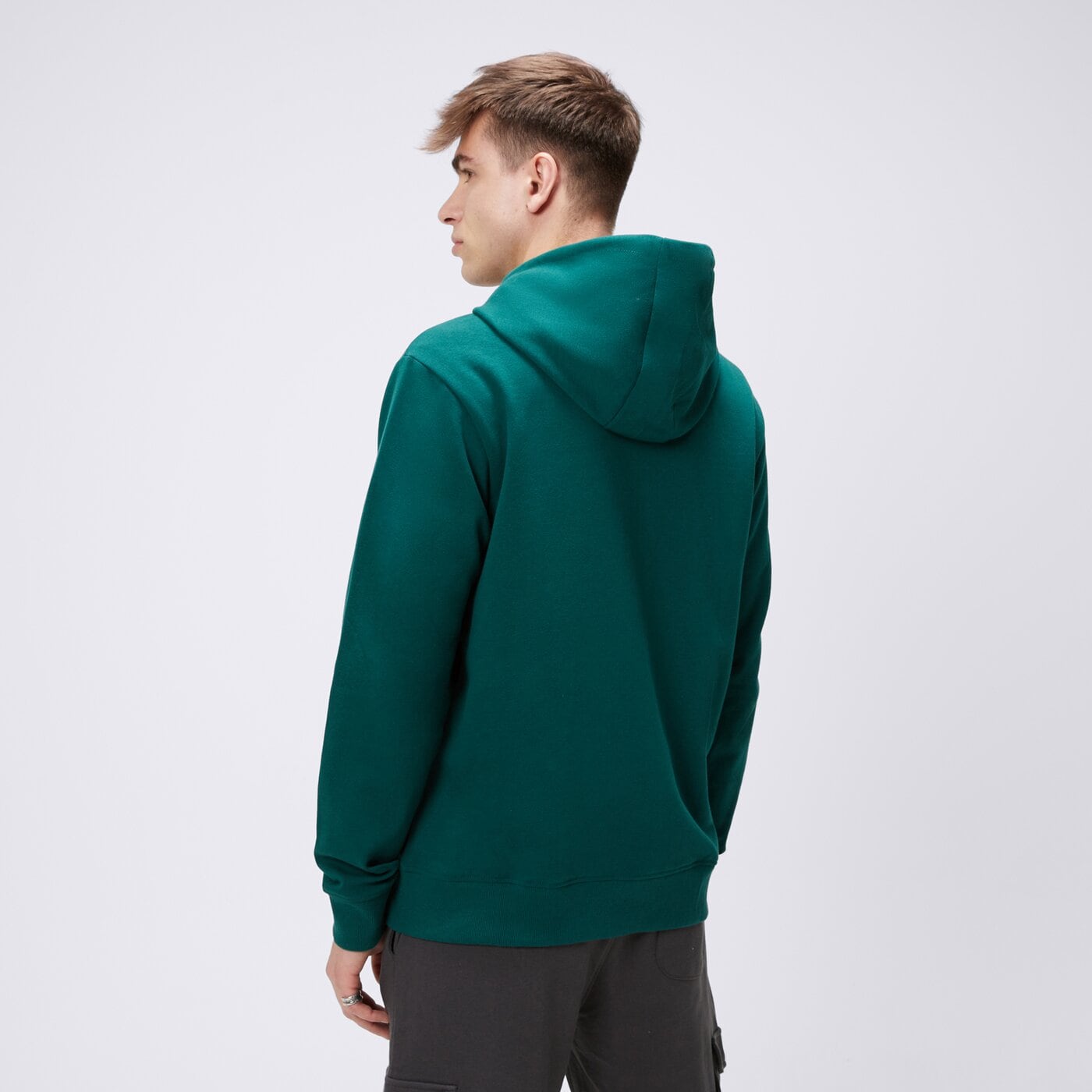 Bluza męska UMBRO BLUZA ROZPINANA Z KAPTUREM GALLO II ul125blm90002 kolor zielony