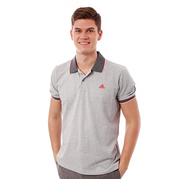 Koszulka polo męska ADIDAS POLO AESS POLO d89844 kolor szary