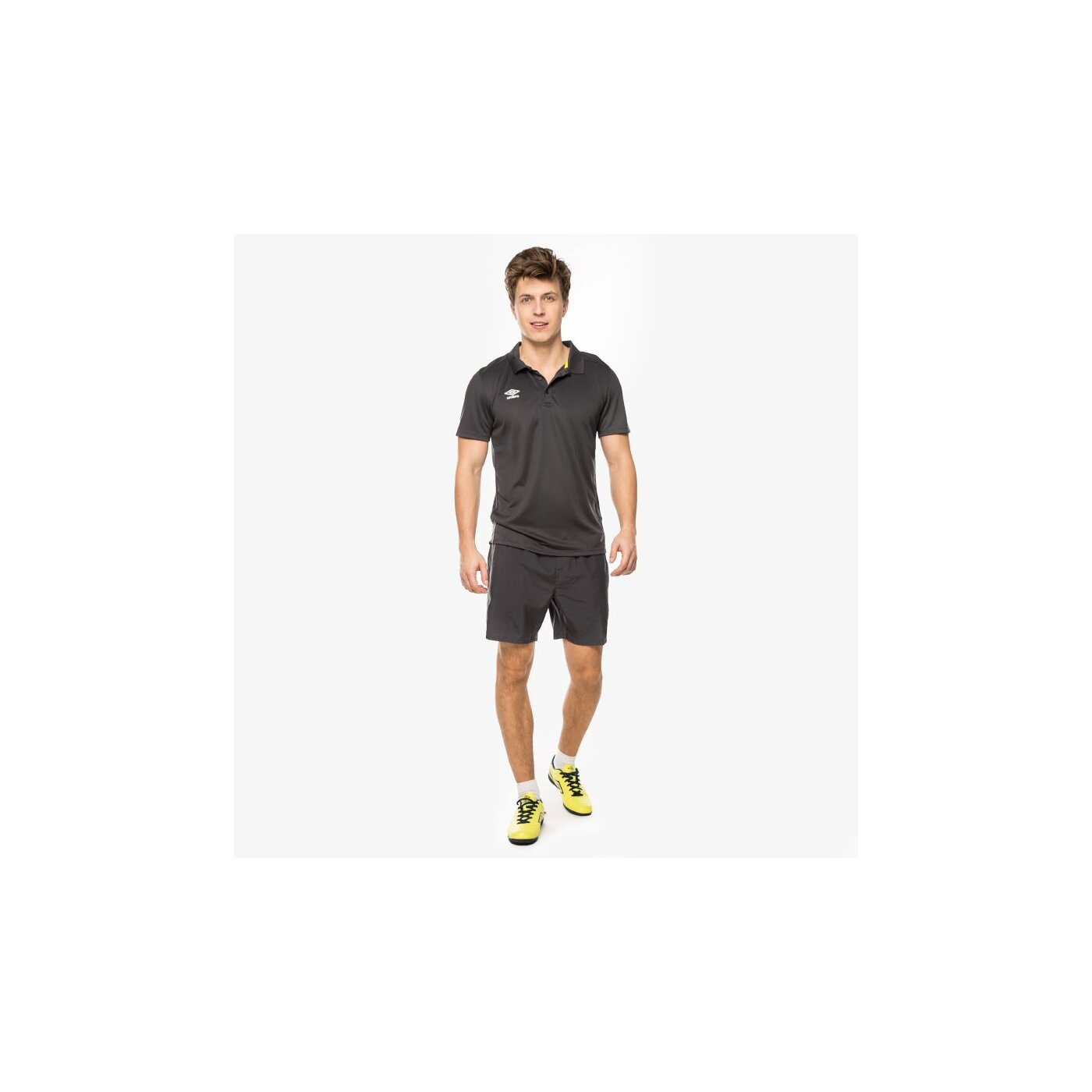 Koszulka polo męska UMBRO POLO PRO TRAINING POLY 64071uamv kolor czarny