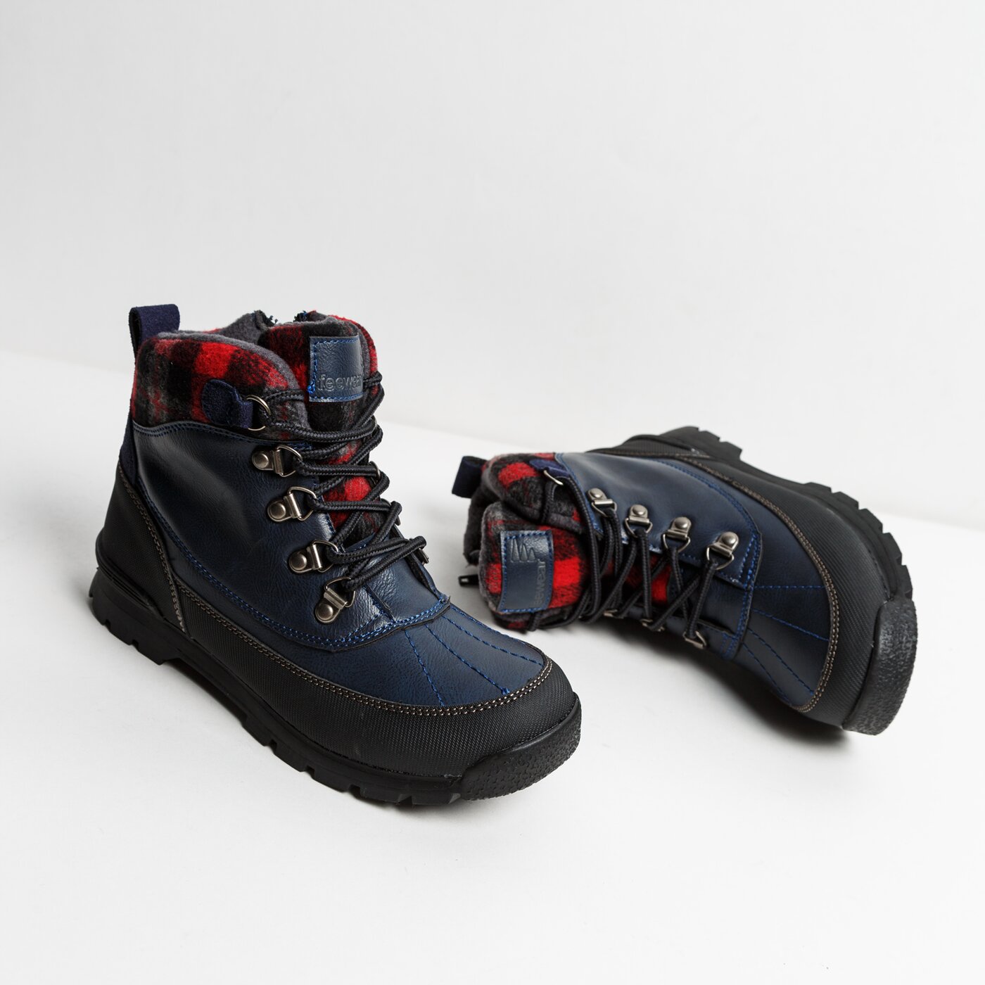 Buty trekkingowe dla dzieci FEEWEAR MORES fwjko218006 kolor granatowy