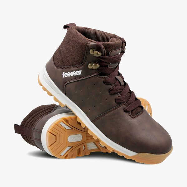 Buty trekkingowe dla dzieci FEEWEAR ATARO fwjjo218001 kolor brązowy