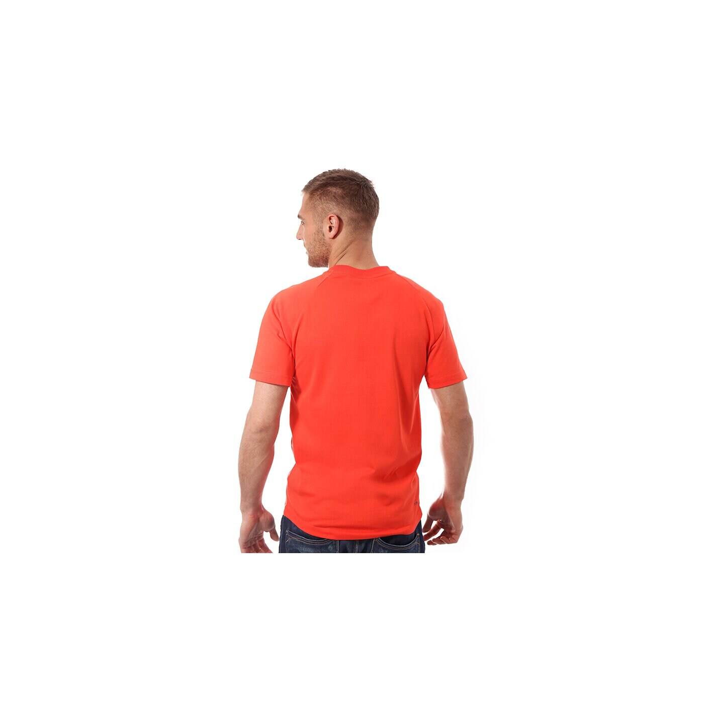 Koszulka męska ADIDAS T-SHIRT AESS CREW TEE d89819 kolor czerwony