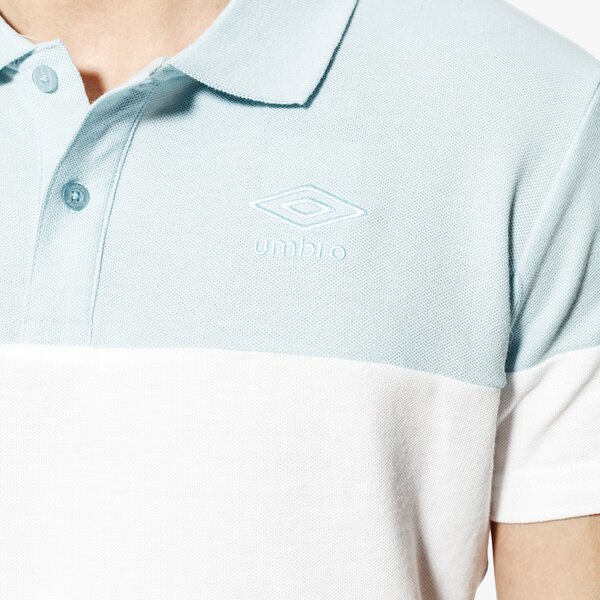 Koszulka polo męska UMBRO POLO BRUCE ul18pom05005 kolor niebieski