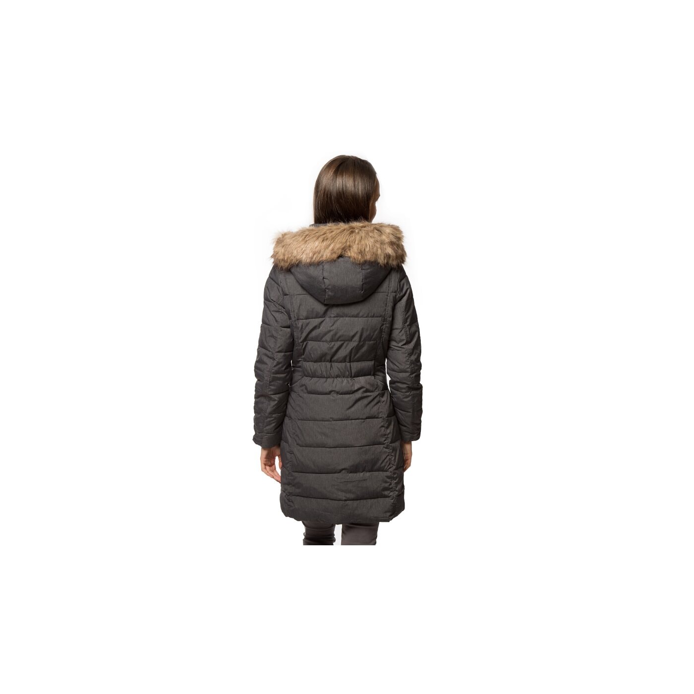 Kurtka zimowa damska FEEWEAR PŁASZCZ RACTLY fwv35kud01001 kolor szary