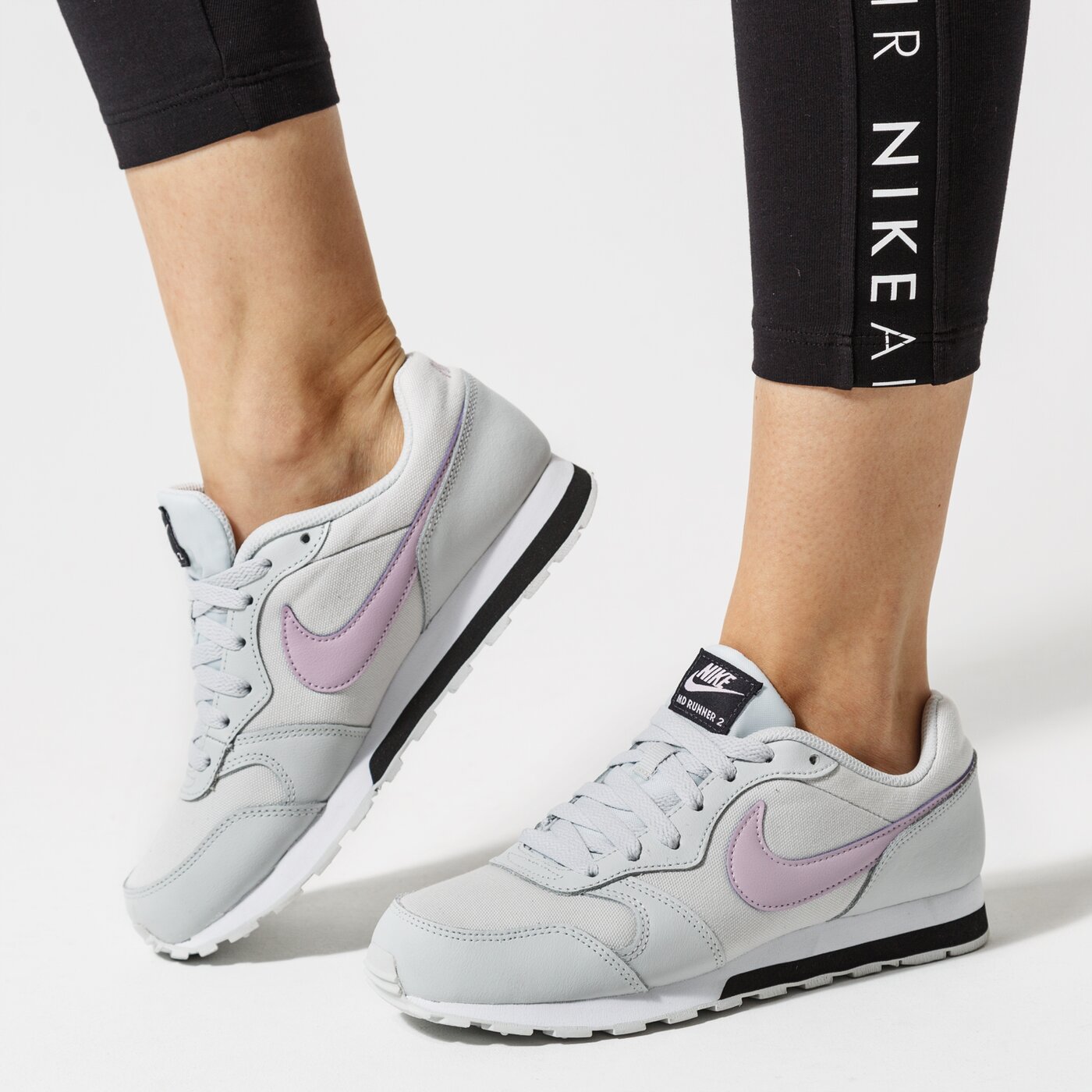 Buty dziecięce NIKE MD RUNNER 2  807316-019 kolor szary