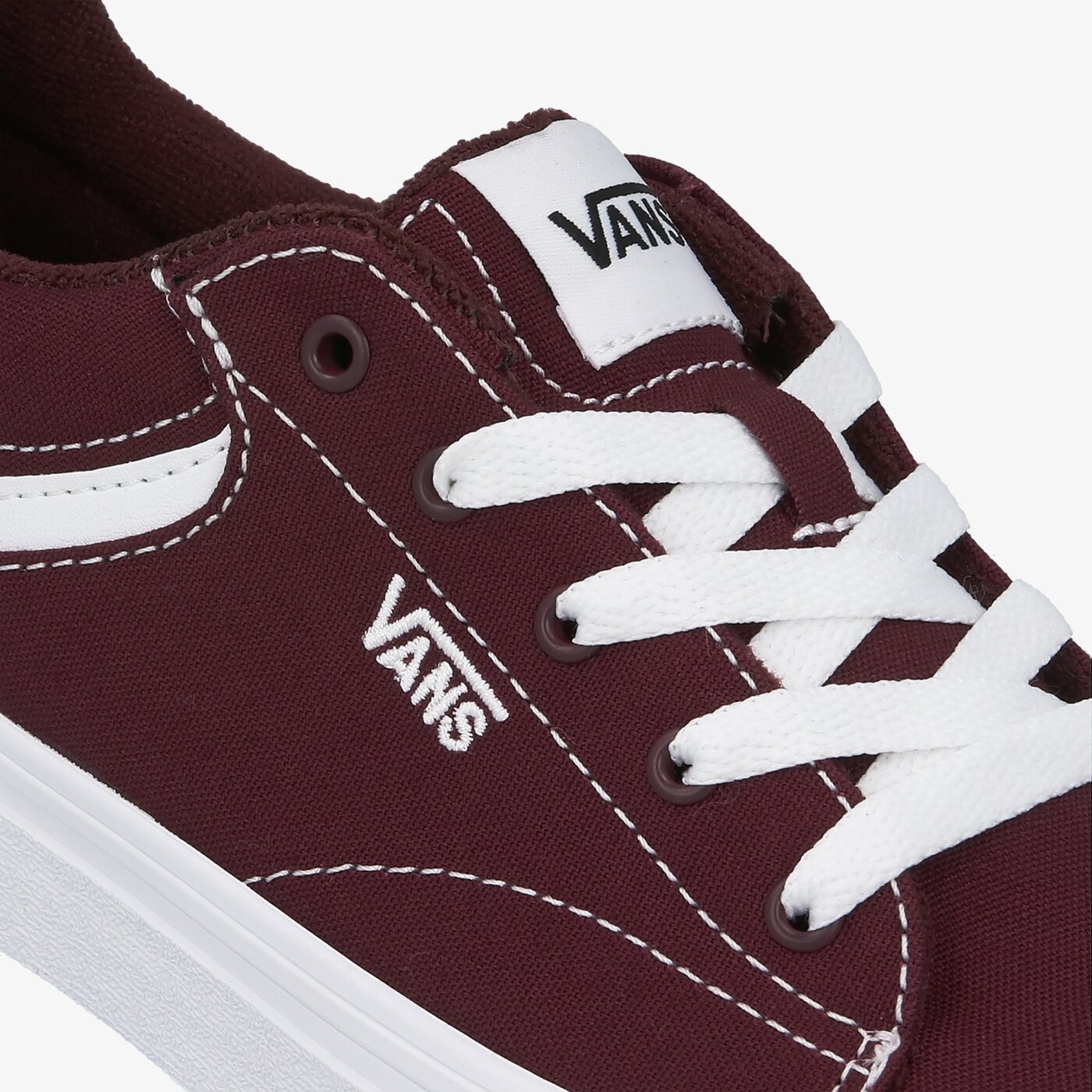 Buty dziecięce VANS YT SELDAN CANVAS vn0a4u258j71 kolor bordowy